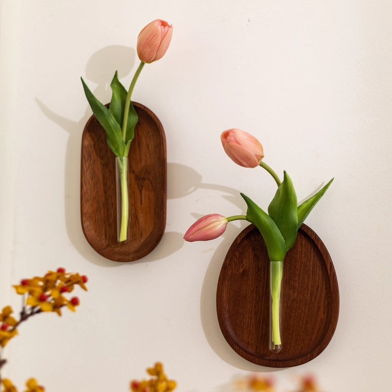French-Style Solid Wood Wall Ornament