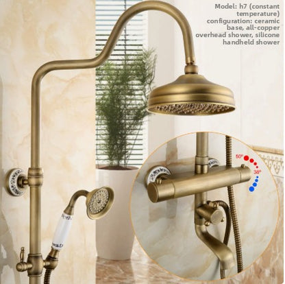 French Style Thermostatic Shower Set