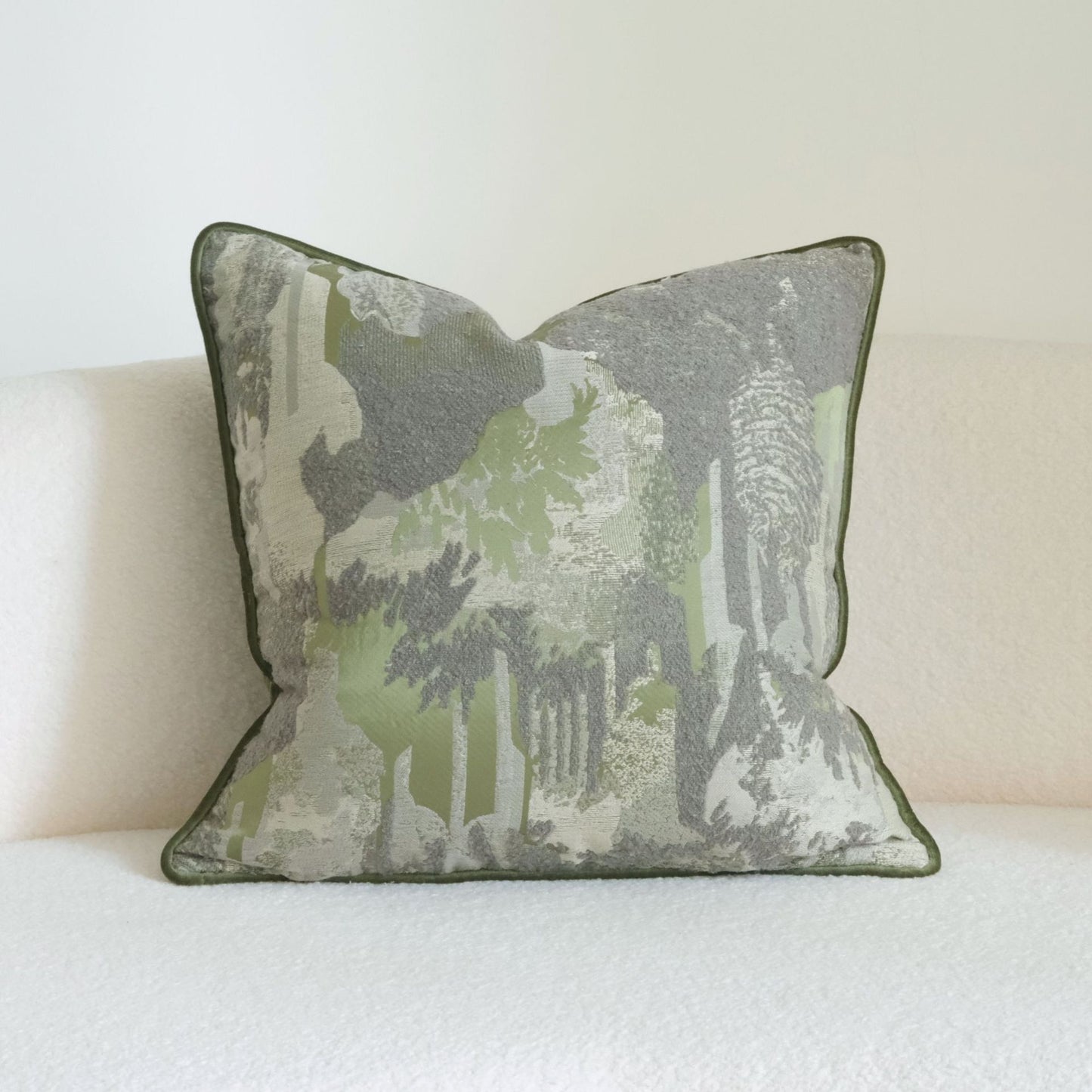 French Style Vintage Embroidery Throw Pillow