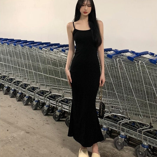 French-style white dress