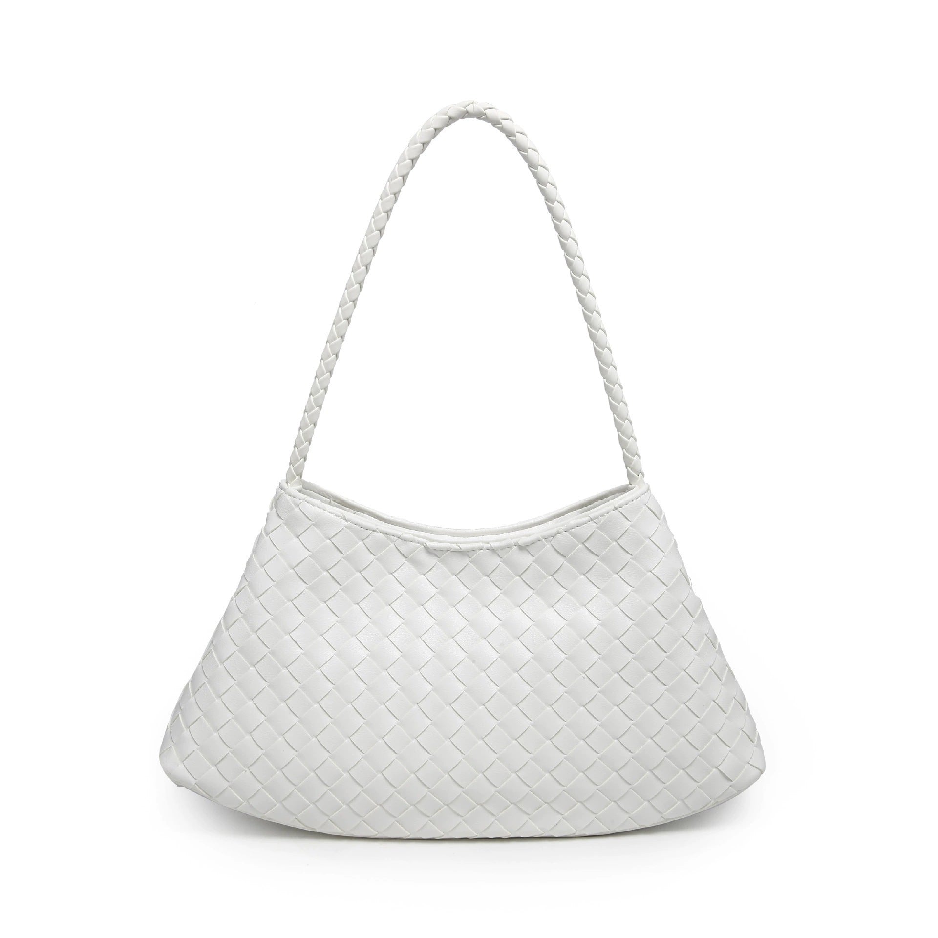 French Style Woven Shoulder Bag