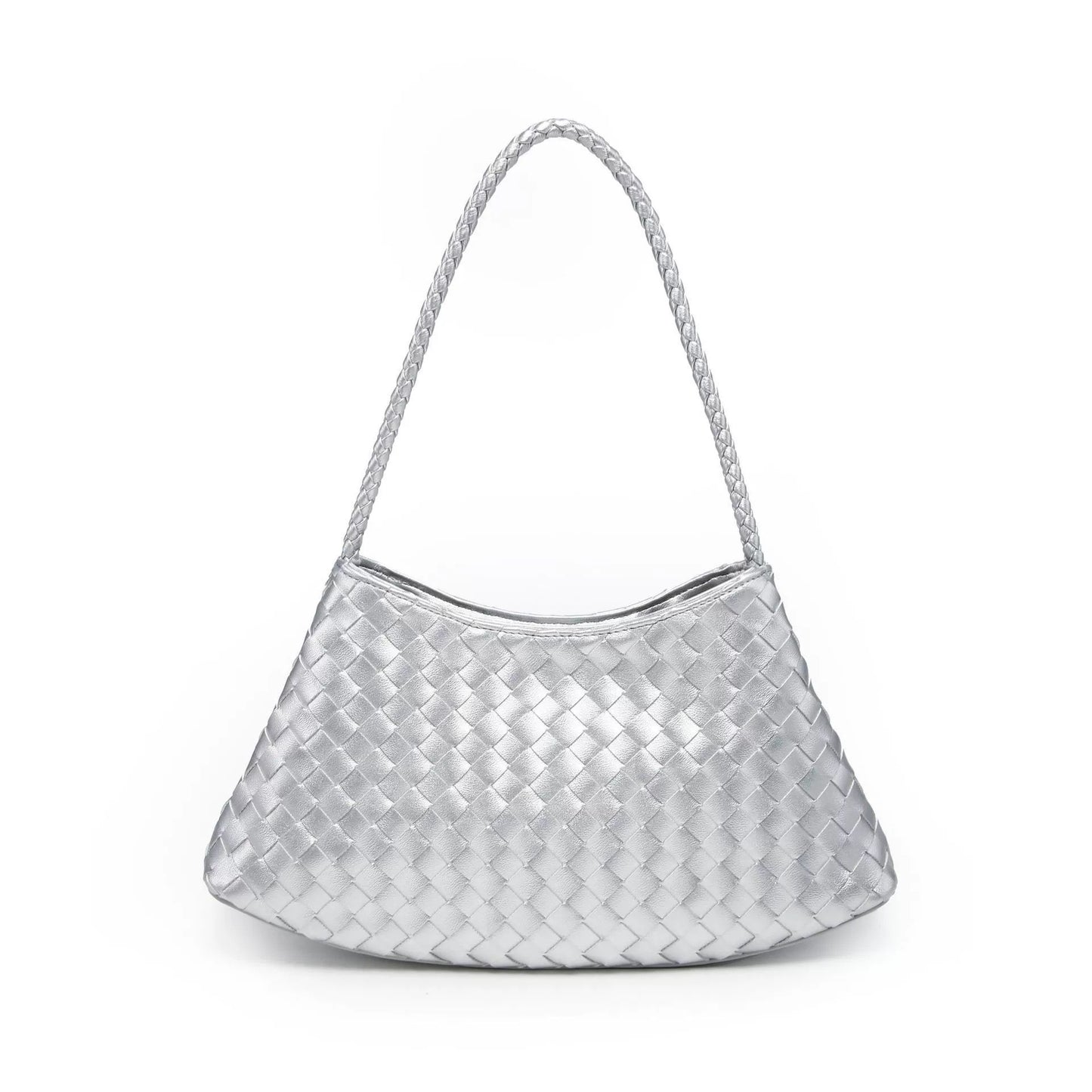 French Style Woven Shoulder Bag