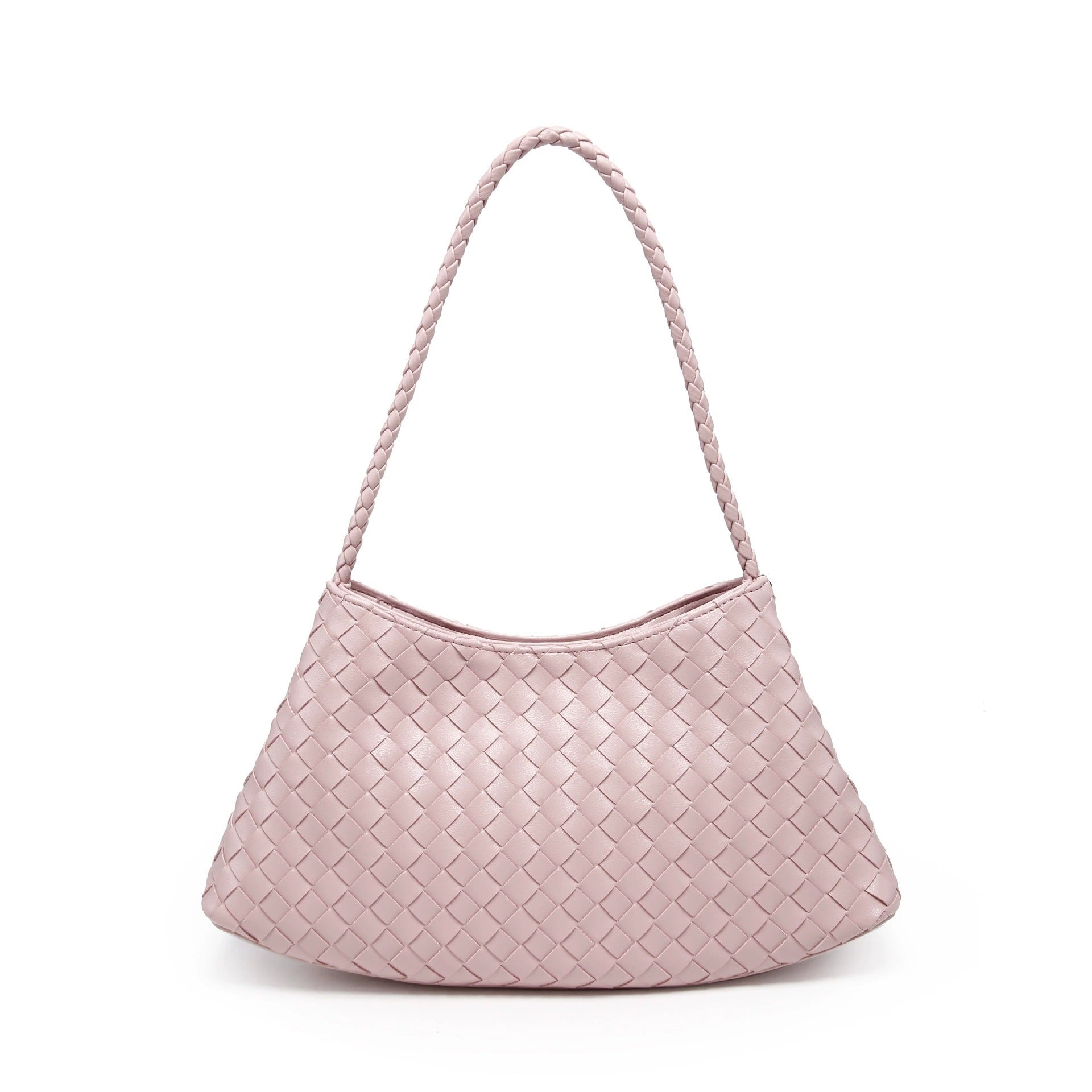 French Style Woven Shoulder Bag