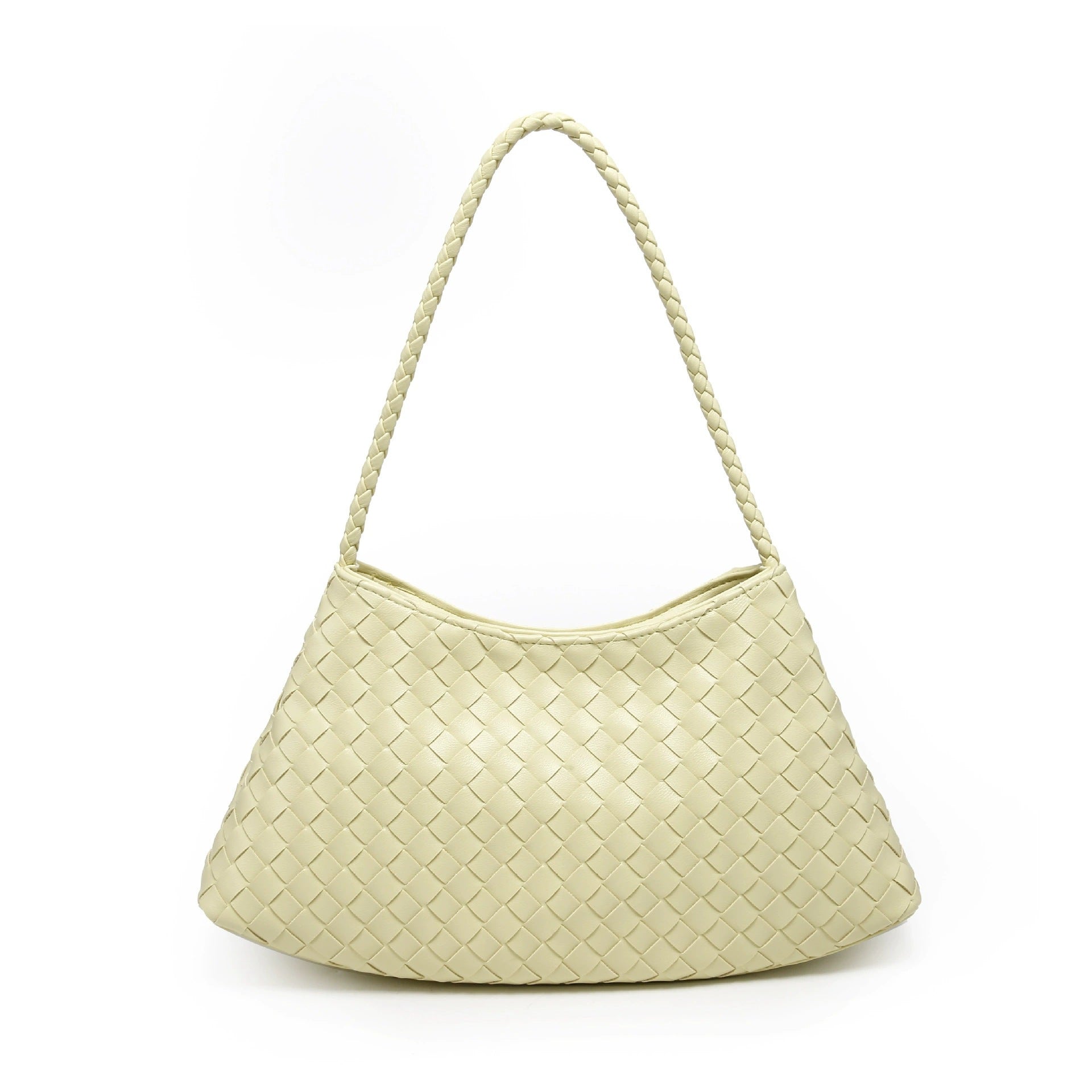 French Style Woven Shoulder Bag
