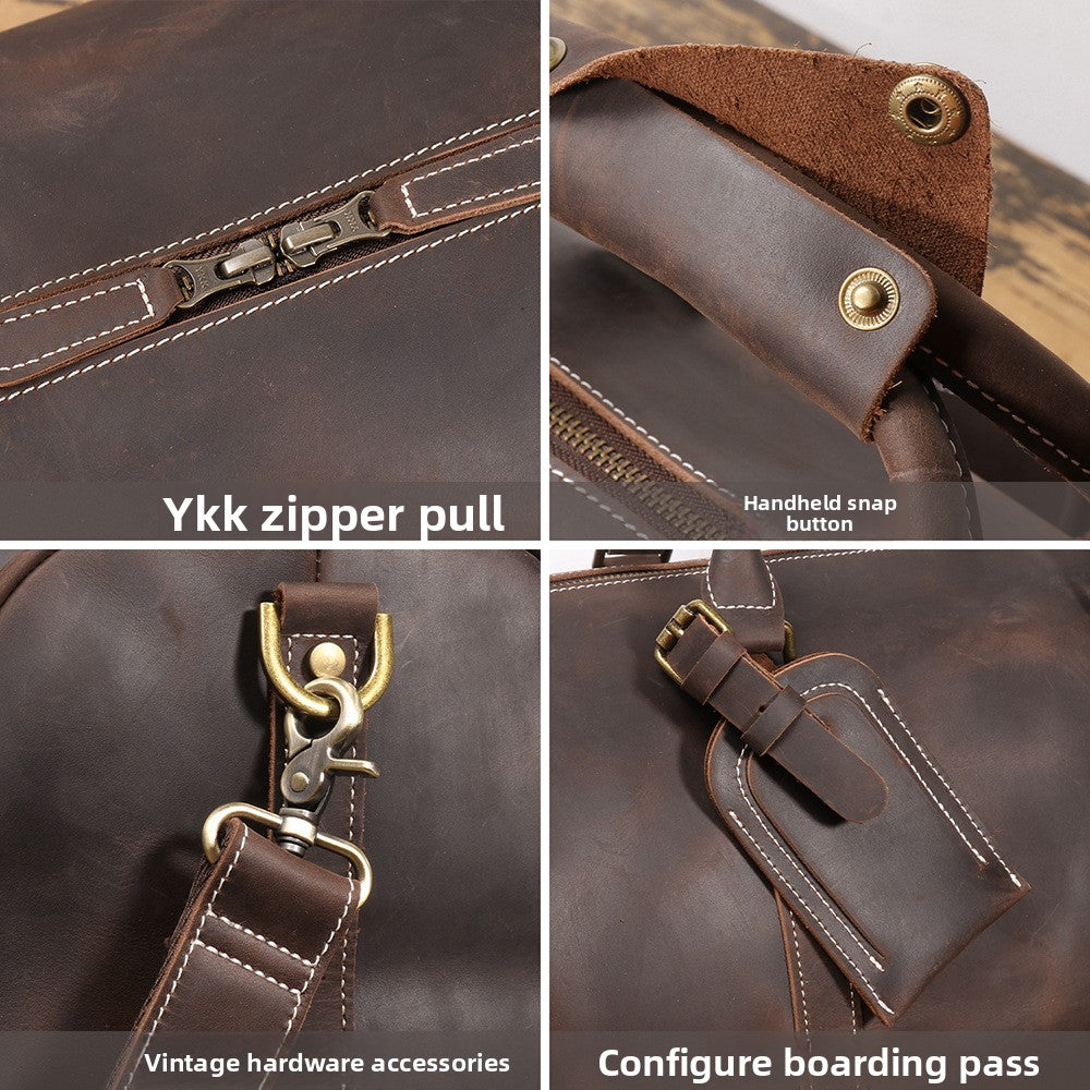 Frenzy Leather Travel Bag