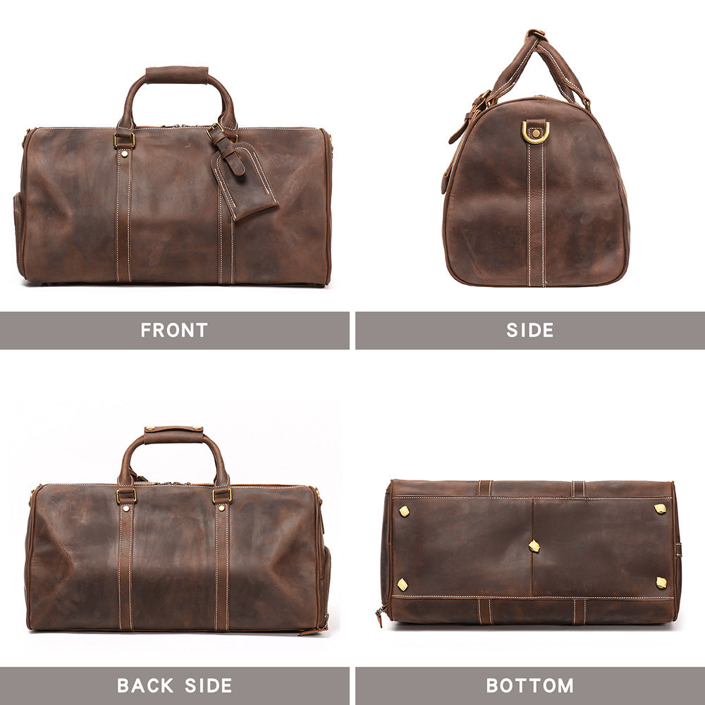 Frenzy Leather Travel Bag