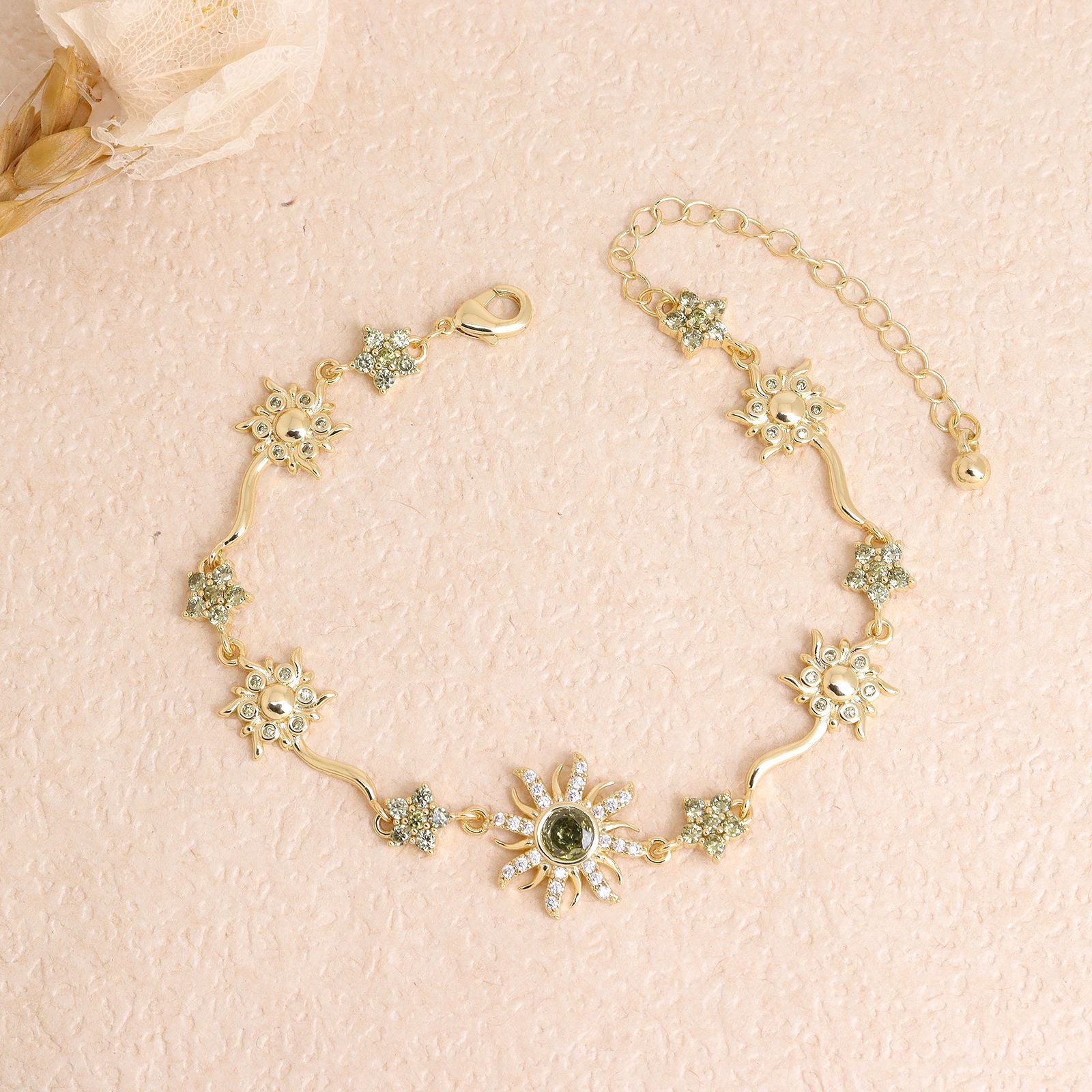 Fresh and Sweet Sunflower Women’s Bracelet