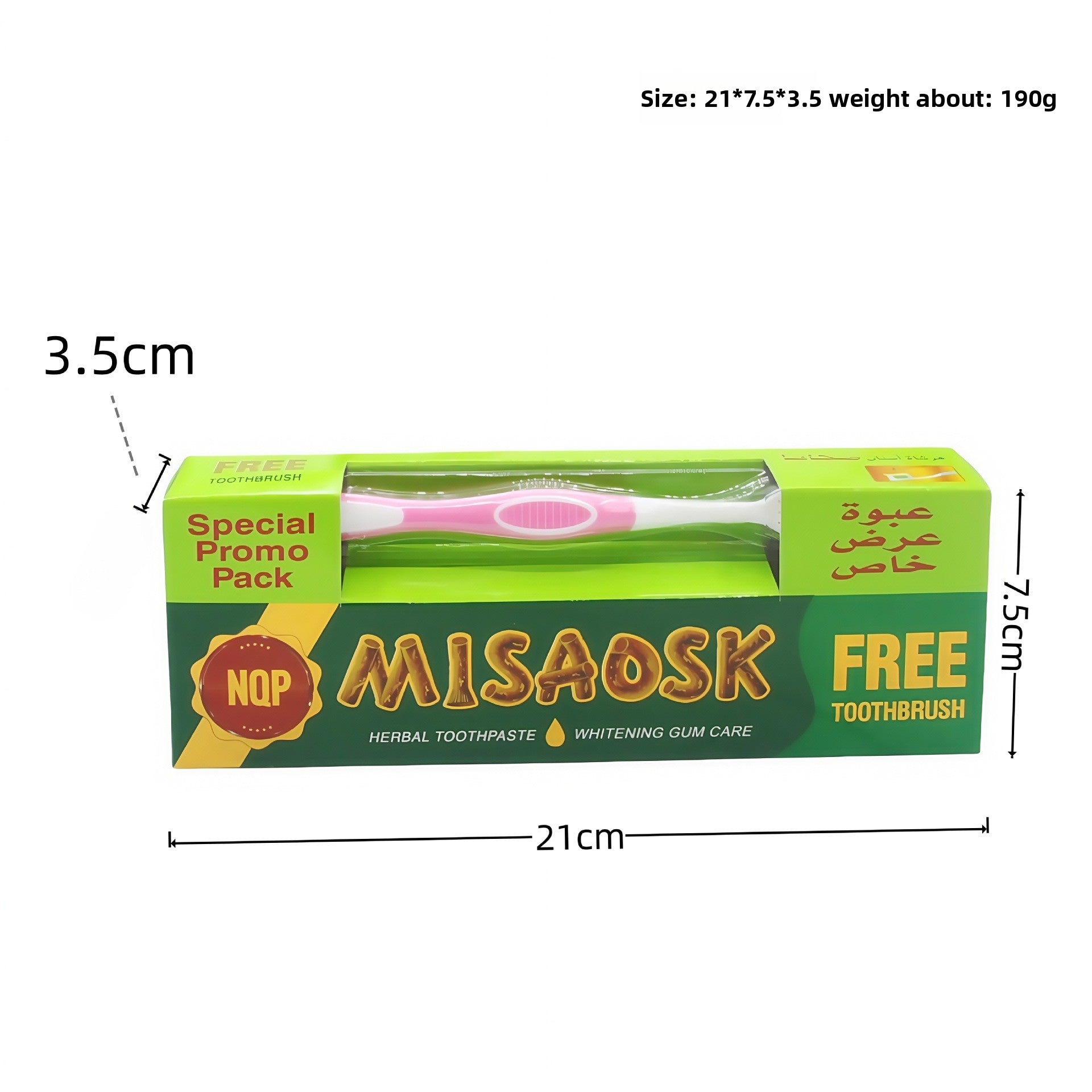 Fresh Breath and Whitening Toothpaste
