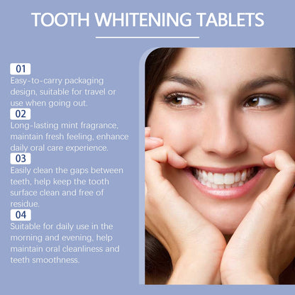 Fresh-breath mouthwash tablets