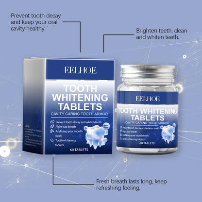 Fresh-breath mouthwash tablets