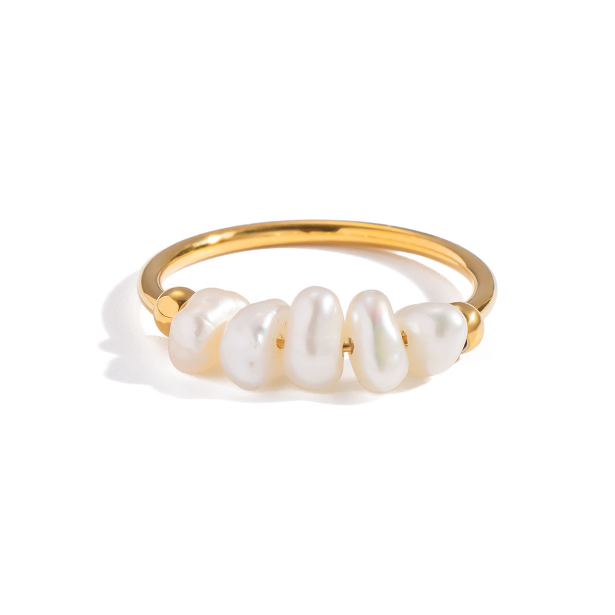 Freshwater pearl ring