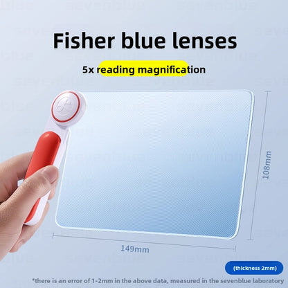 Fresnel Magnifying Glass High Magnification Handheld Reading Lens