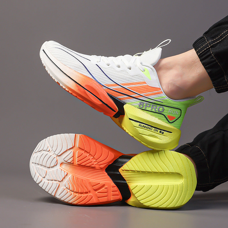 Friction sound racing shoes