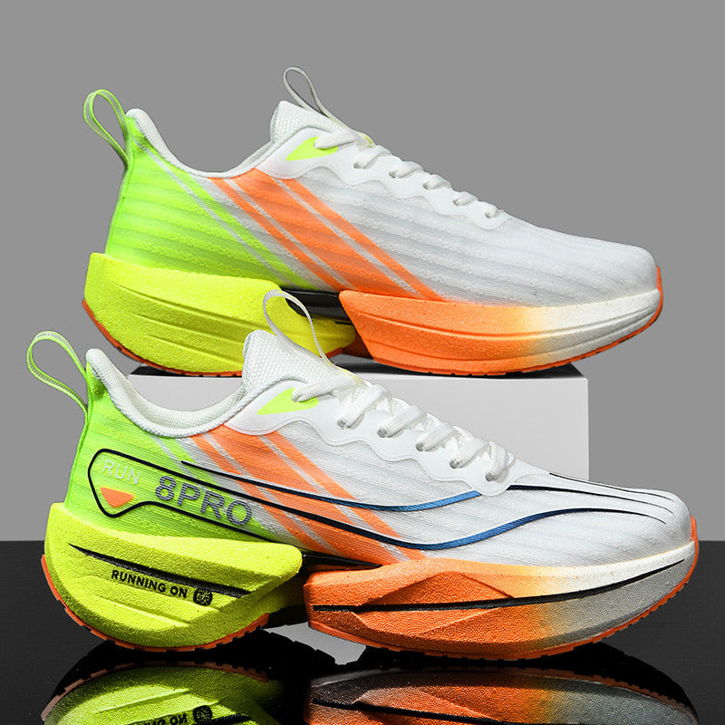 Friction sound racing shoes