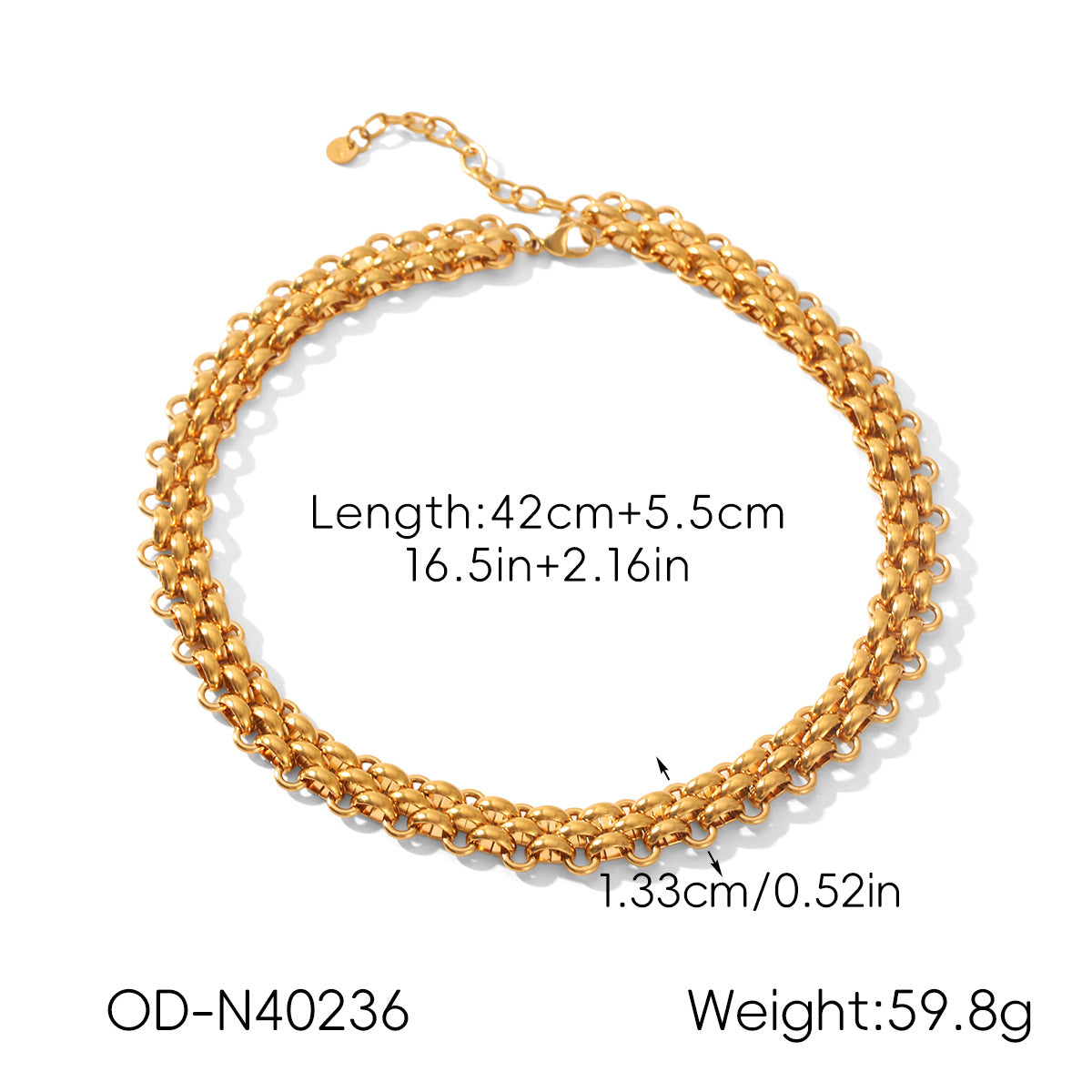 Fried Dough Twists Bracelet Necklace