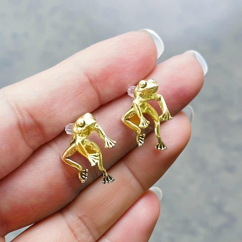 Frog Earrings