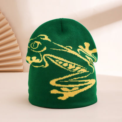 Frog Knitted Hat