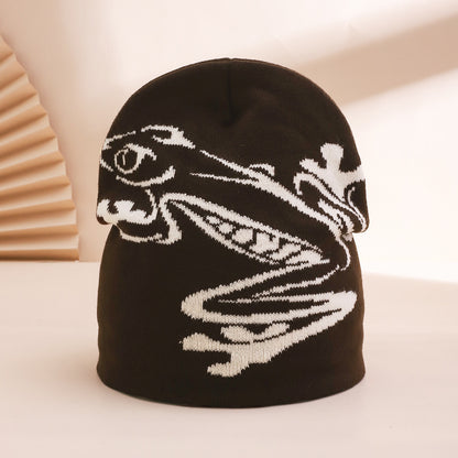 Frog Knitted Hat