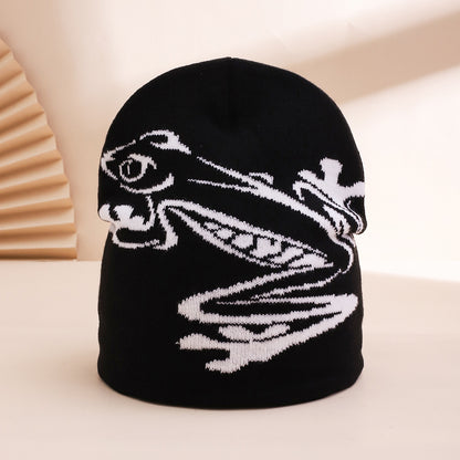 Frog Knitted Hat