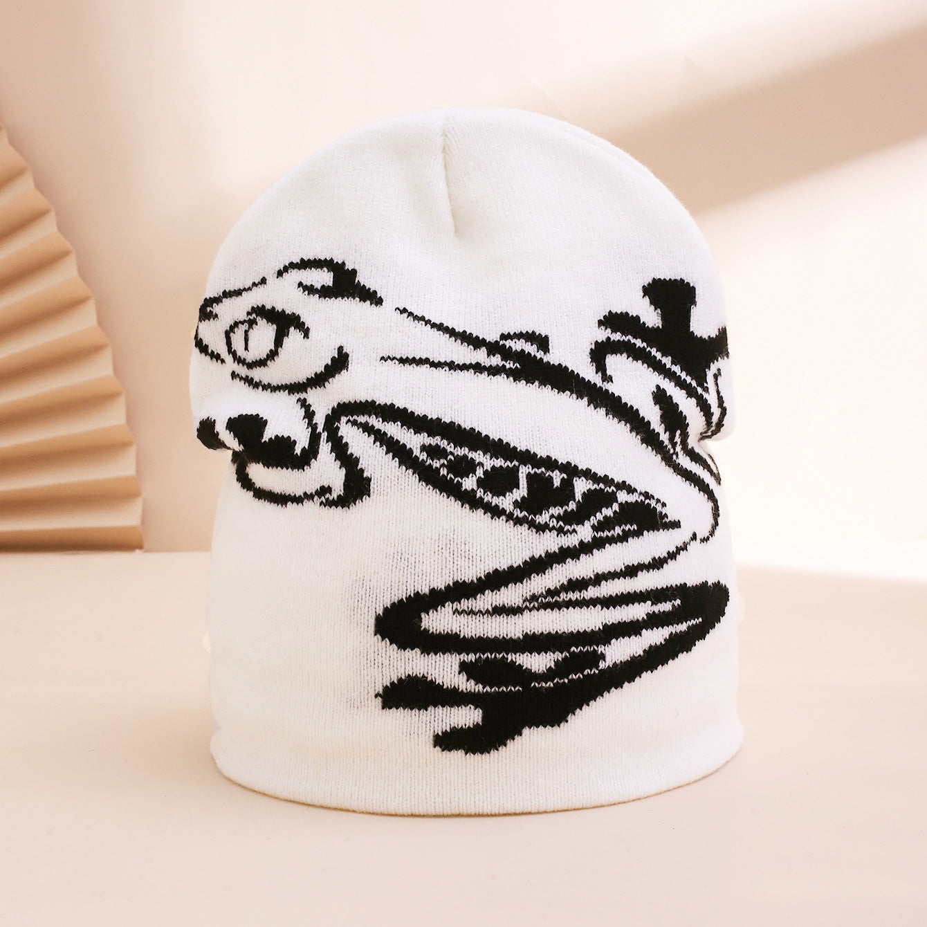 Frog Knitted Hat