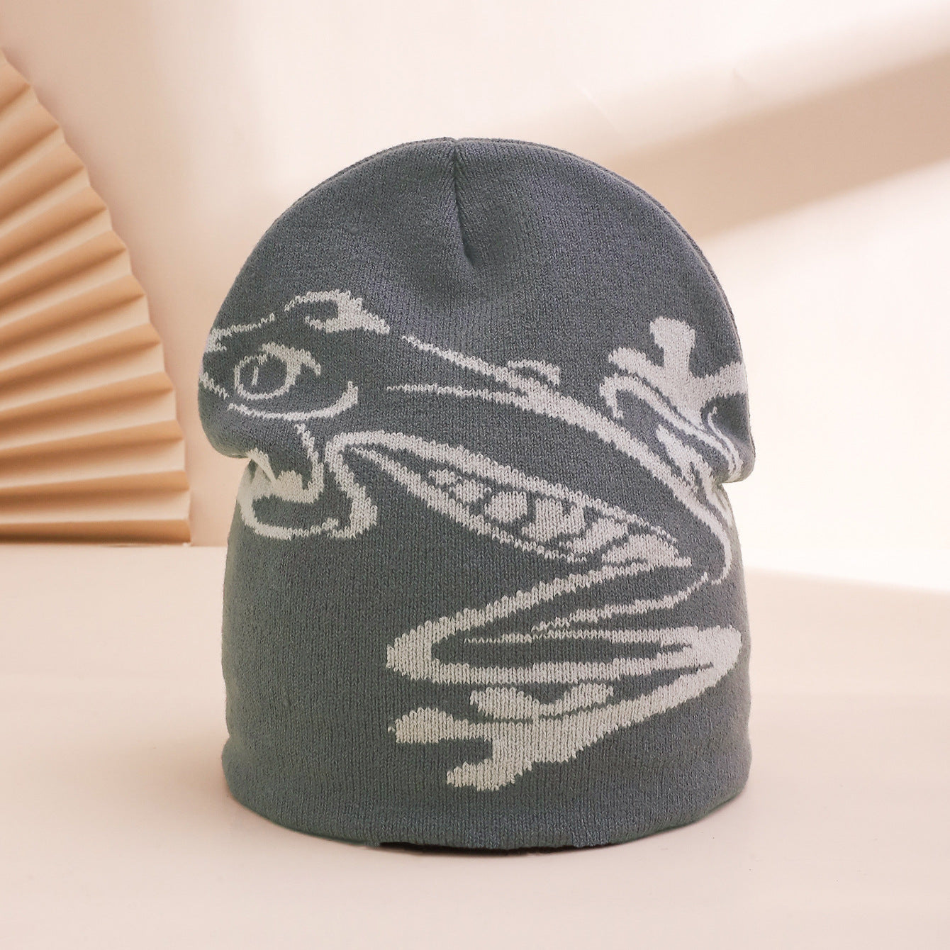 Frog Knitted Hat