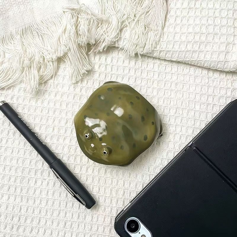 Frog Themed 3D Resin Earphone Case for AirPods