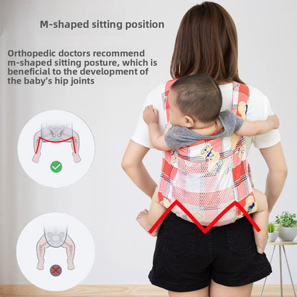 Front and rear dual-use front-holding children go out simple