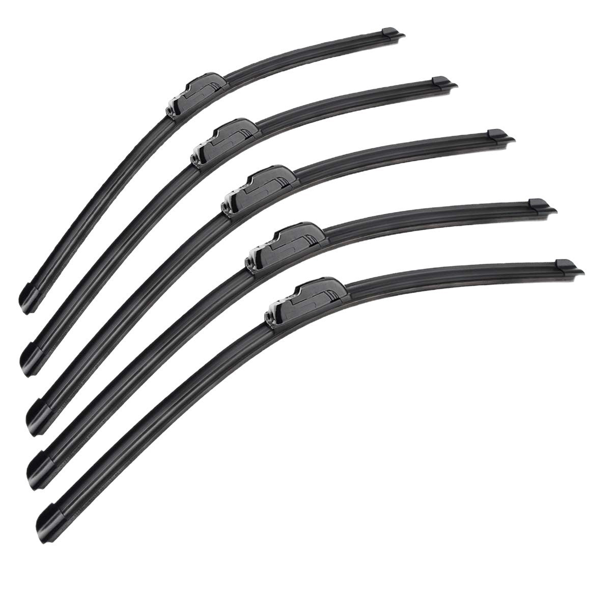 Front and Rear Windshield Wipers