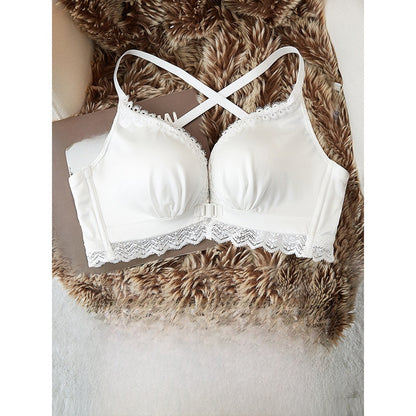 Front Buckle Push-Up Bra for Women