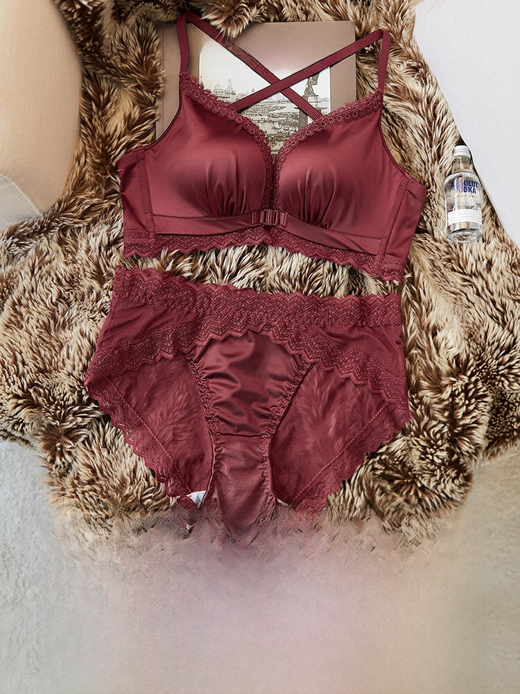 Front Buckle Push-Up Bra for Women
