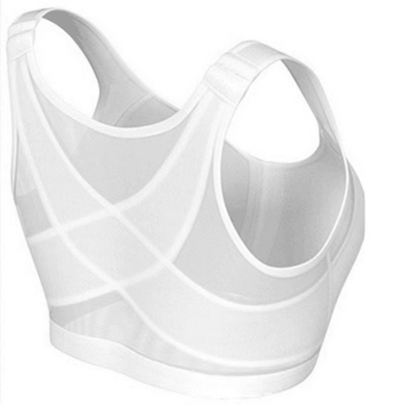 Front Button Sports Bra Without Rims Women