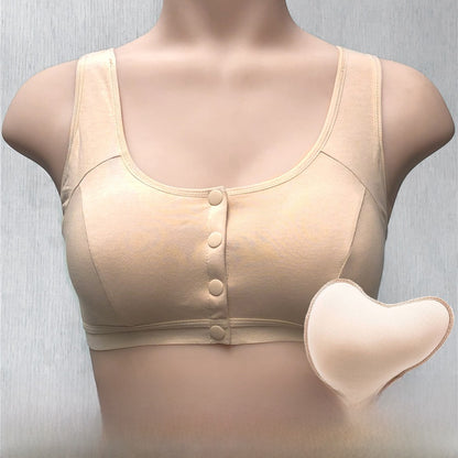 Front-closure thin lingerie