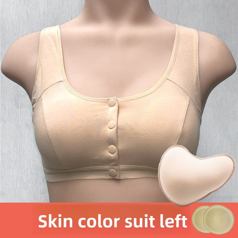 Front-closure thin lingerie