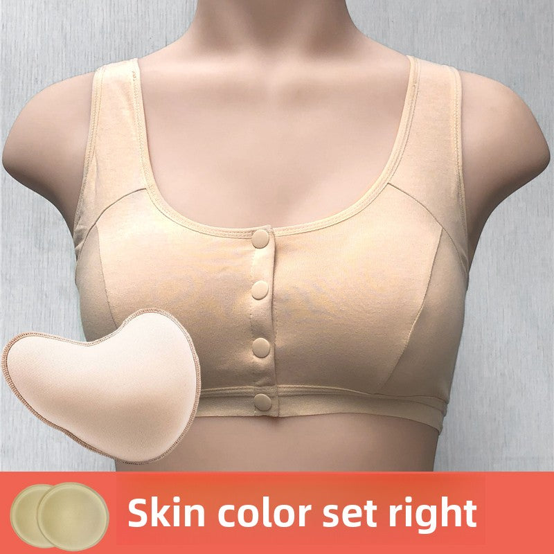 Front-closure thin lingerie