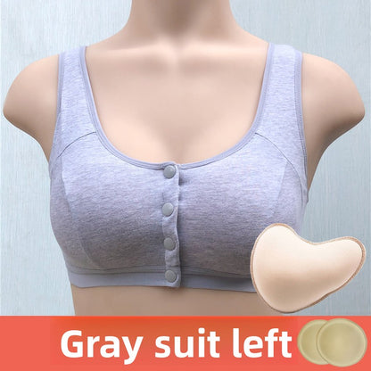 Front-closure thin lingerie
