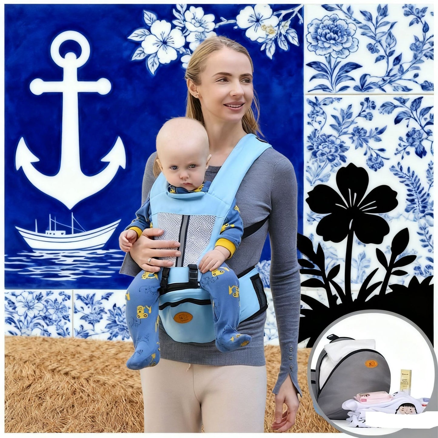 front-facing baby sling