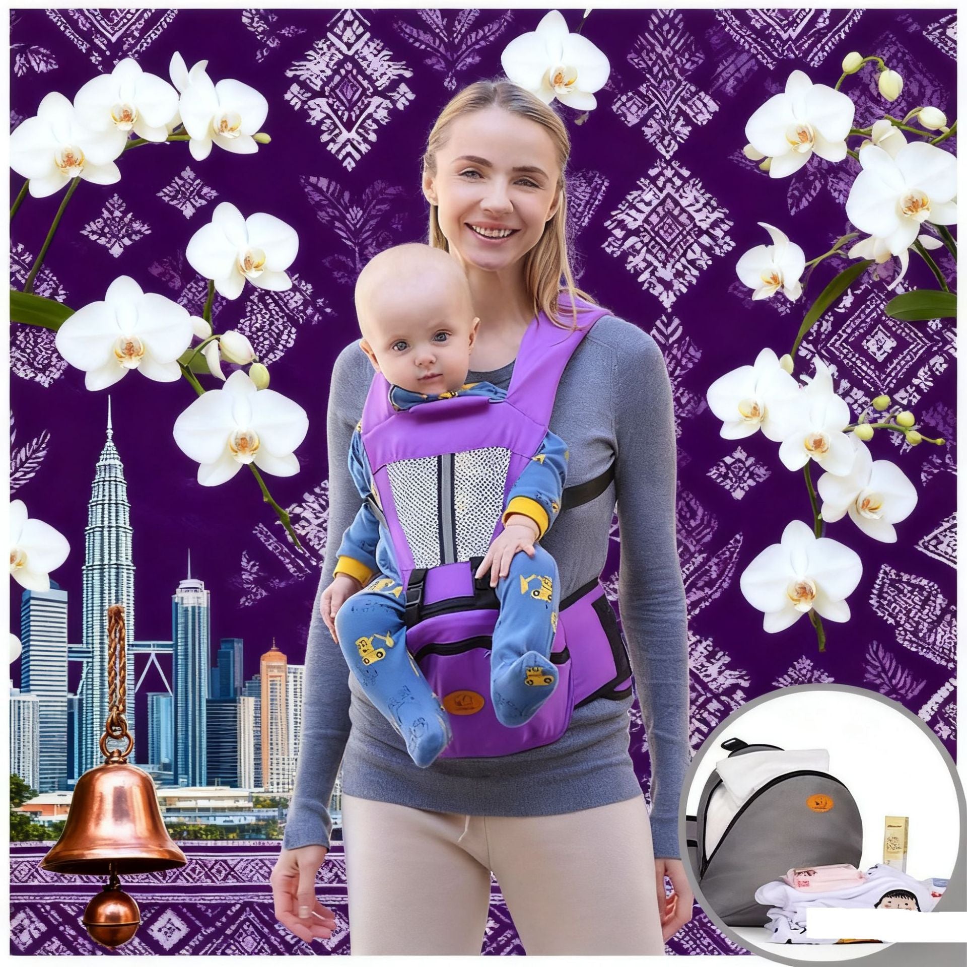 front-facing baby sling
