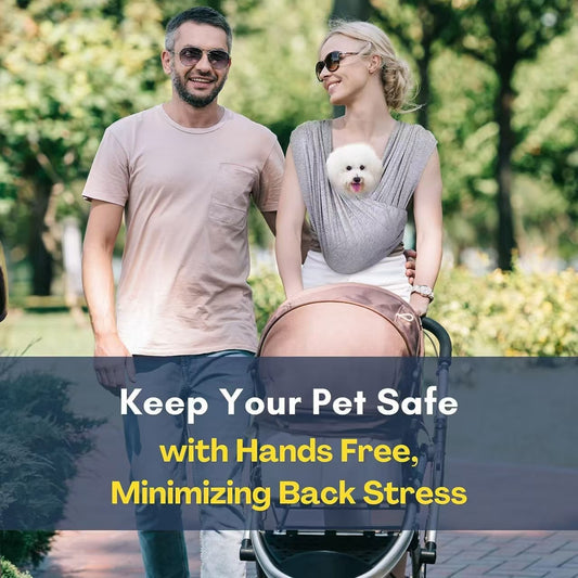 Front-Facing Pet Carrier for Small Dogs and Cats