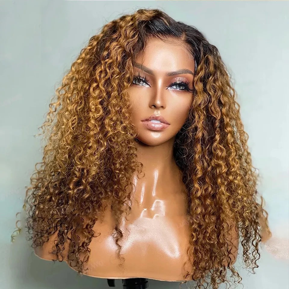 Front Lace Synthetic Curly Wig