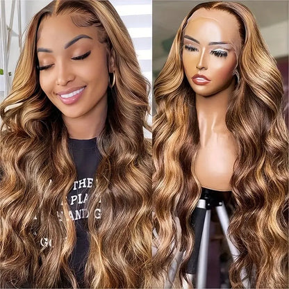 Front Lace Synthetic Long Wavy Hair Wig