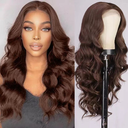 Front Lace Synthetic Long Wavy Hair Wig