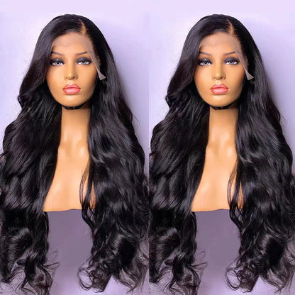 Front Lace Synthetic Wig Long Curly Hair