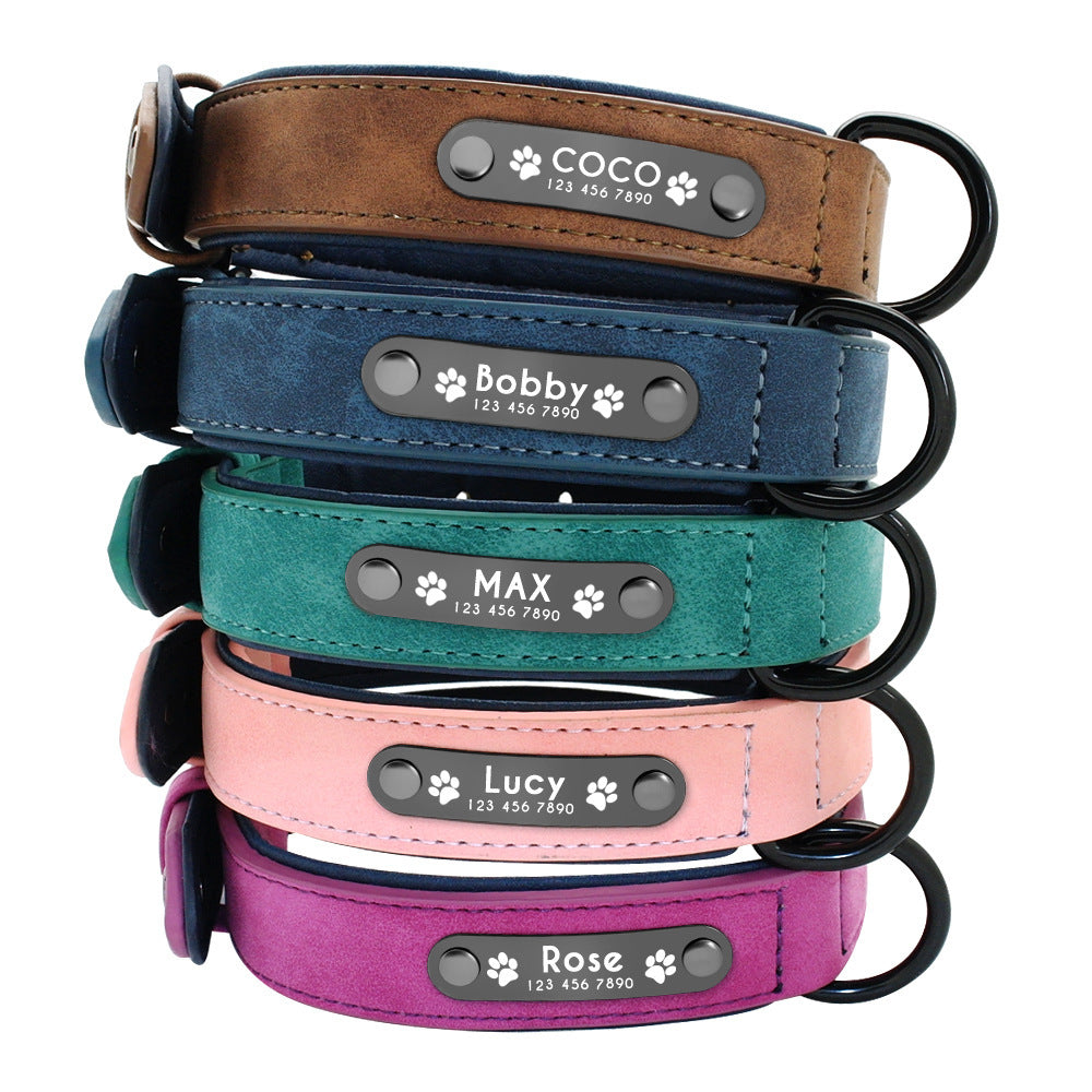 Frosted Anti-Lost Dog Collar