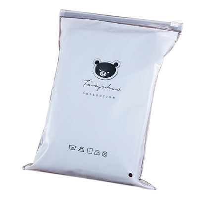 Frosted Clear Zipper Bag
