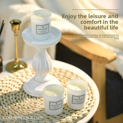 Frosted Cup Aromatherapy Soy Wax Candle