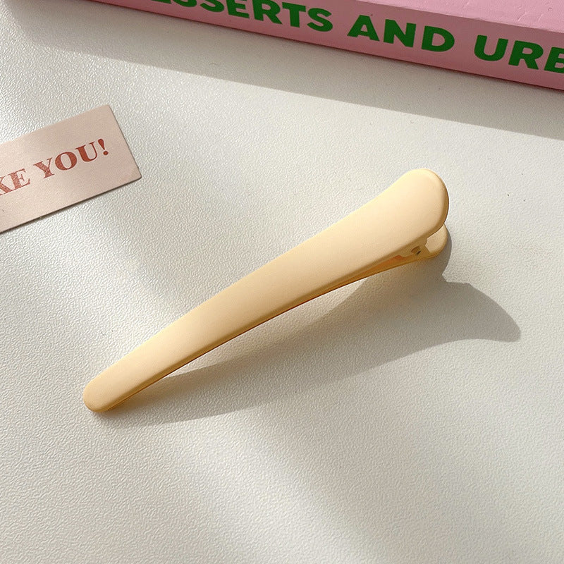 Frosted Duckbill Hair Clips