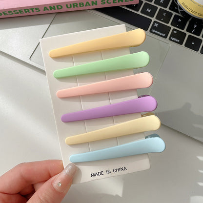 Frosted Duckbill Hair Clips