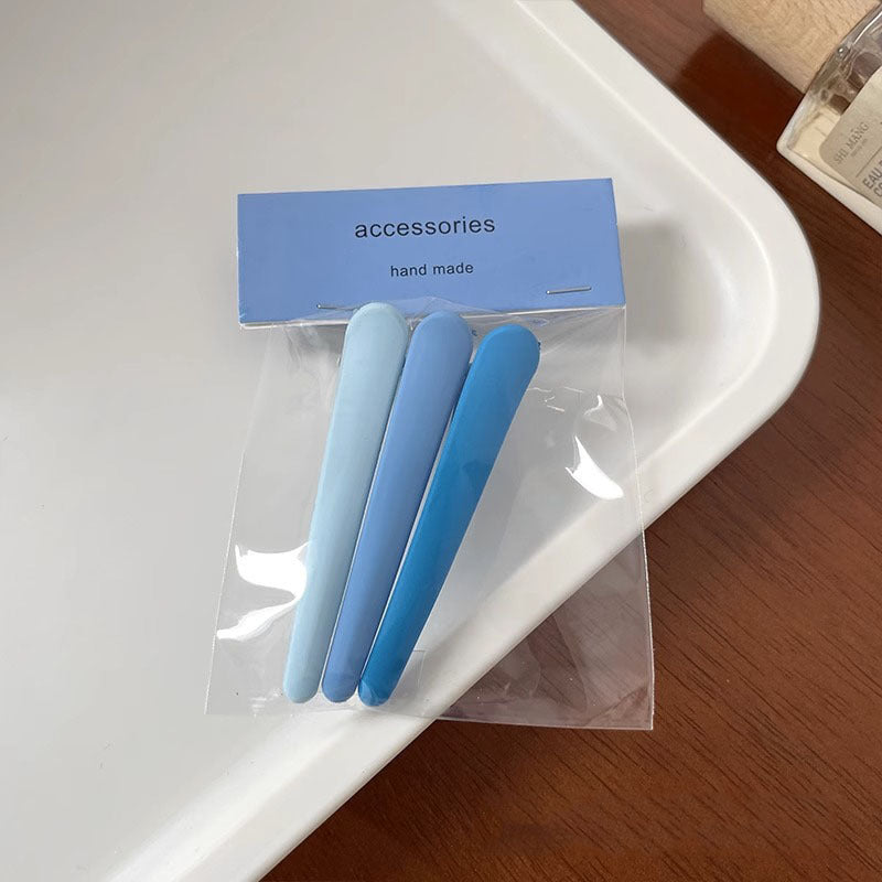 Frosted Duckbill Hair Clips