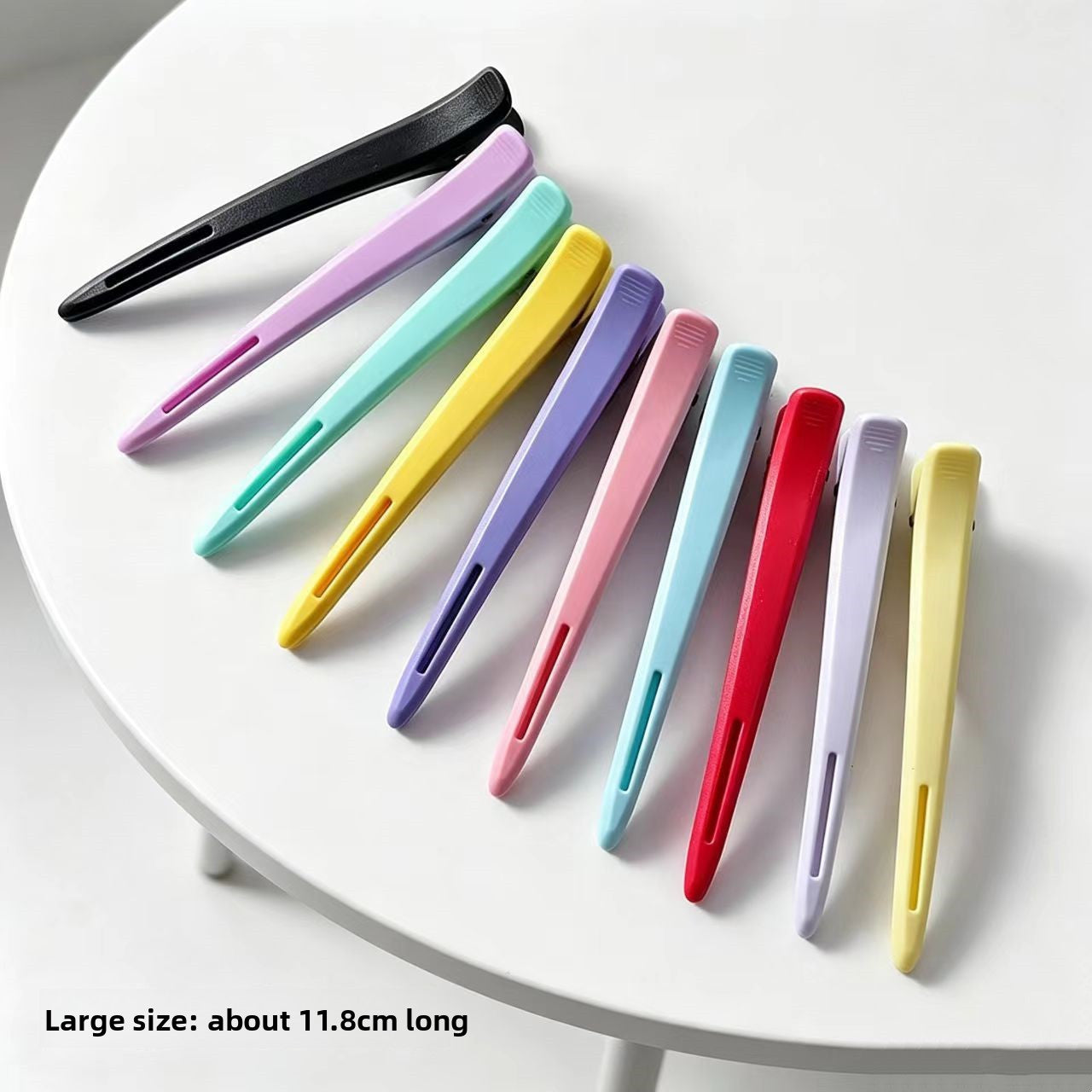 Frosted Duckbill Hair Clips