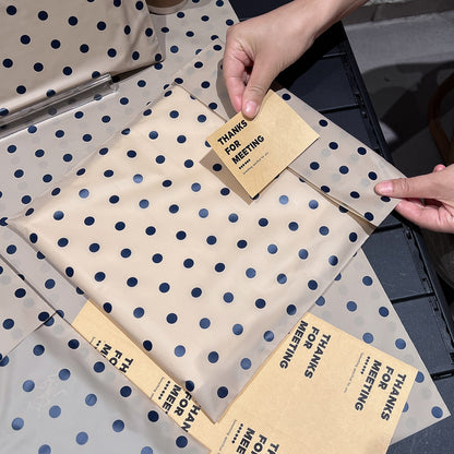 Frosted Flat-Seal Plastic Packaging Bag